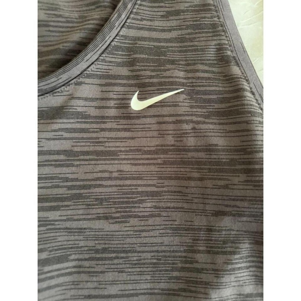 Nike Racerback Charcoal Miler Dri-FIT Yoga Tank - Size XL - Picture 4 of 6